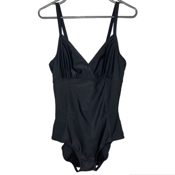 NWT NoaNoa Black Anise One Piece Swimsuit size M - Picture 1 of 8